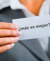 ¿más es mejor?