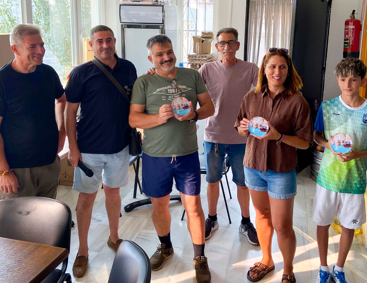 Entrega de trofeos Torneo de Porras