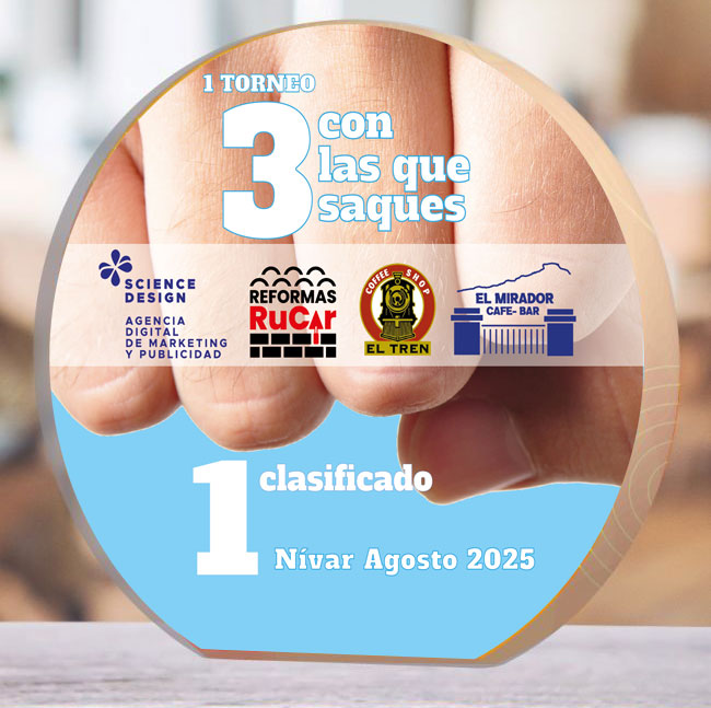 Trofeo Tres con las que saques